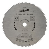 Wolfcraft kružna testera za ručne cirkulare CV ø184x16x2.4mm 6273000